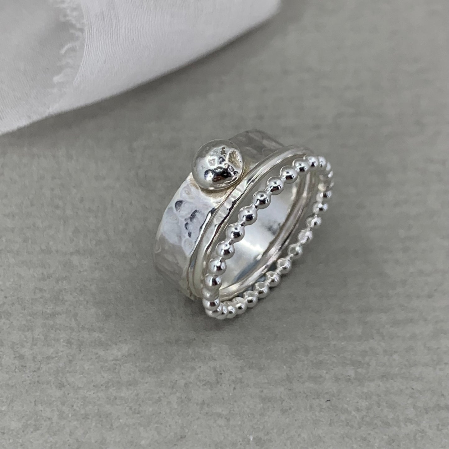 Pebble Stacking Rings Workshop - Friday 21st November 2025 5pm - 8:30pm