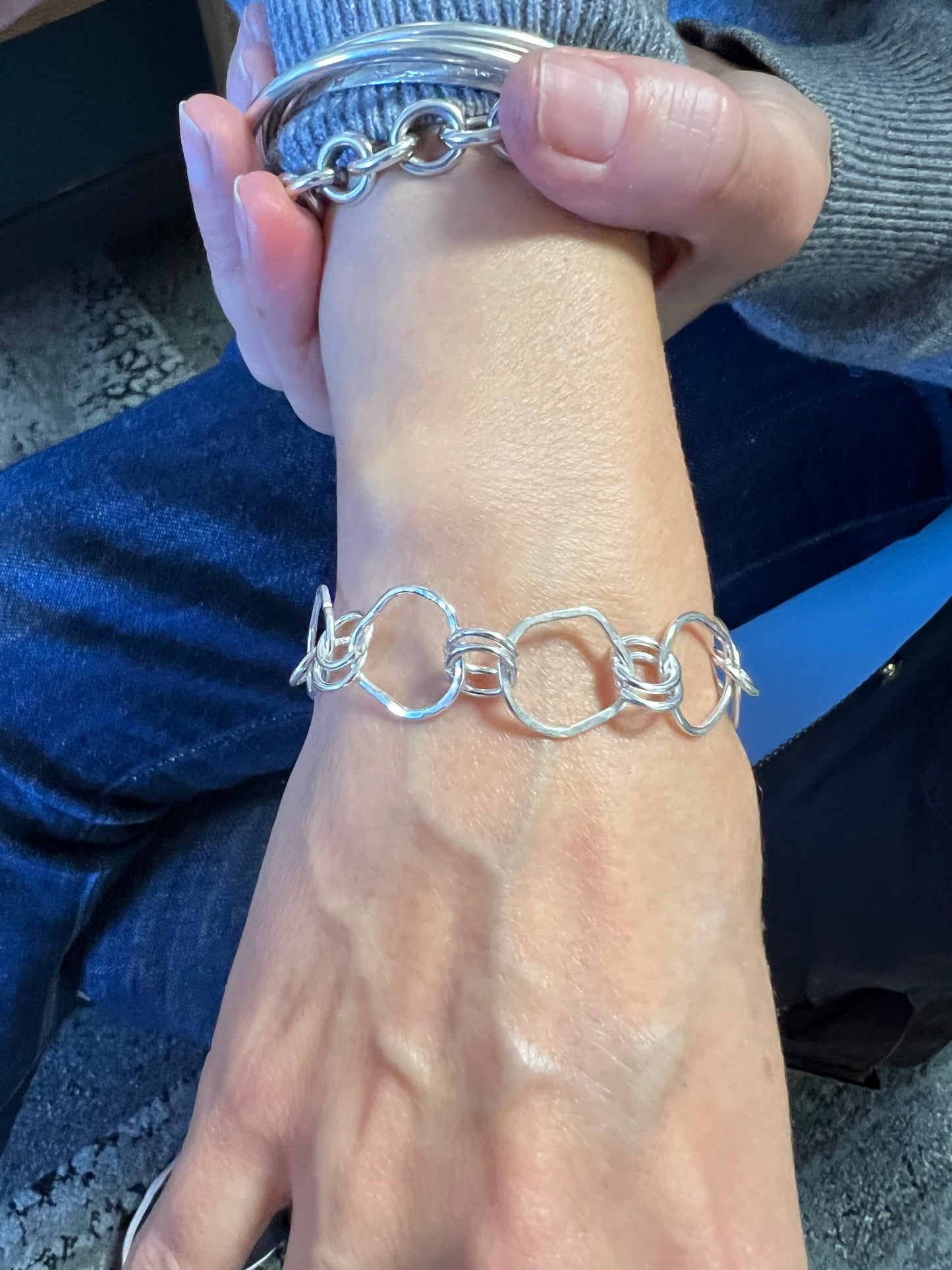 Handmade Chain Link Bracelet Workshop - Friday 16th January 2026 10am-2:30pm