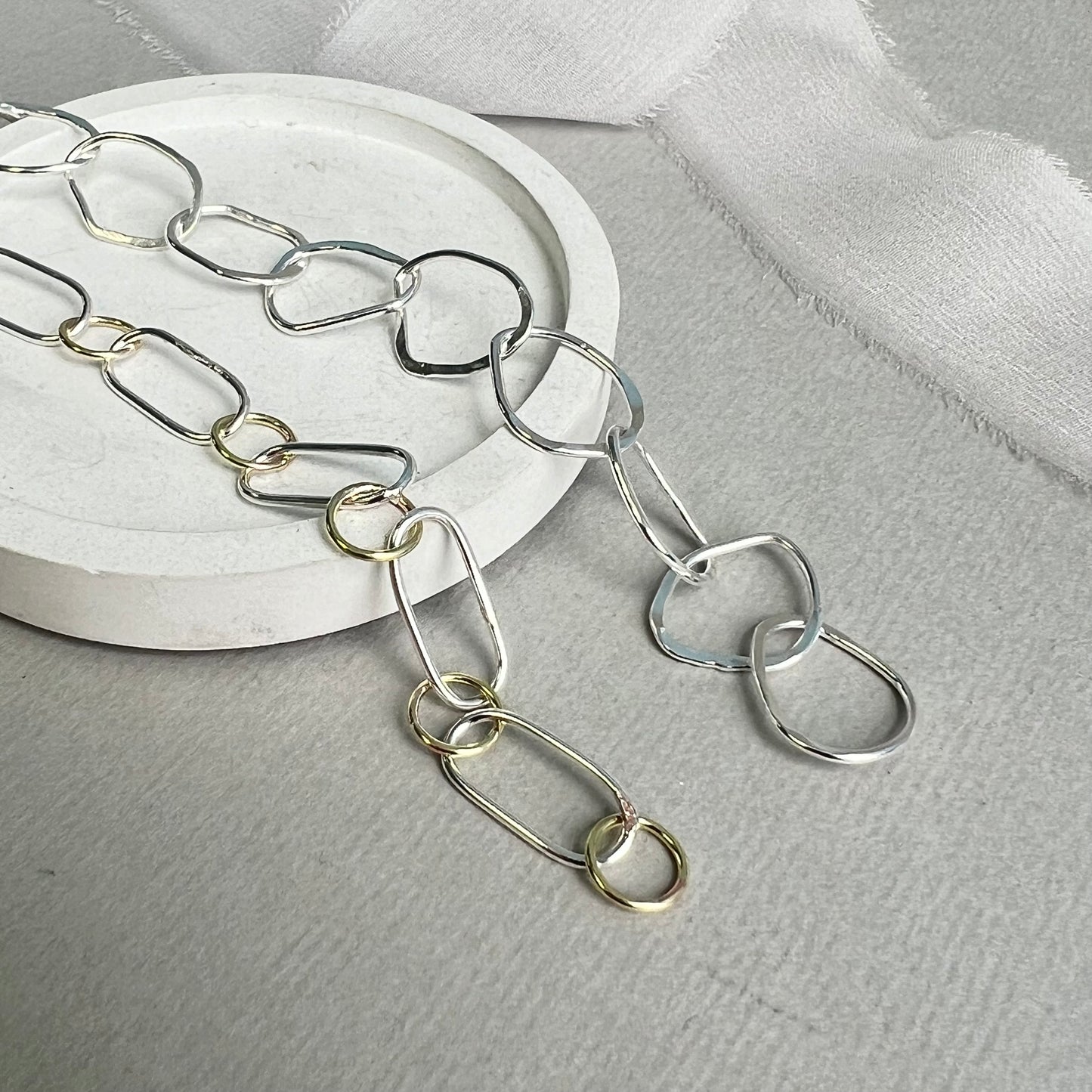 Handmade Chain Link Bracelet Workshop - Friday 16th January 2026 10am-2:30pm