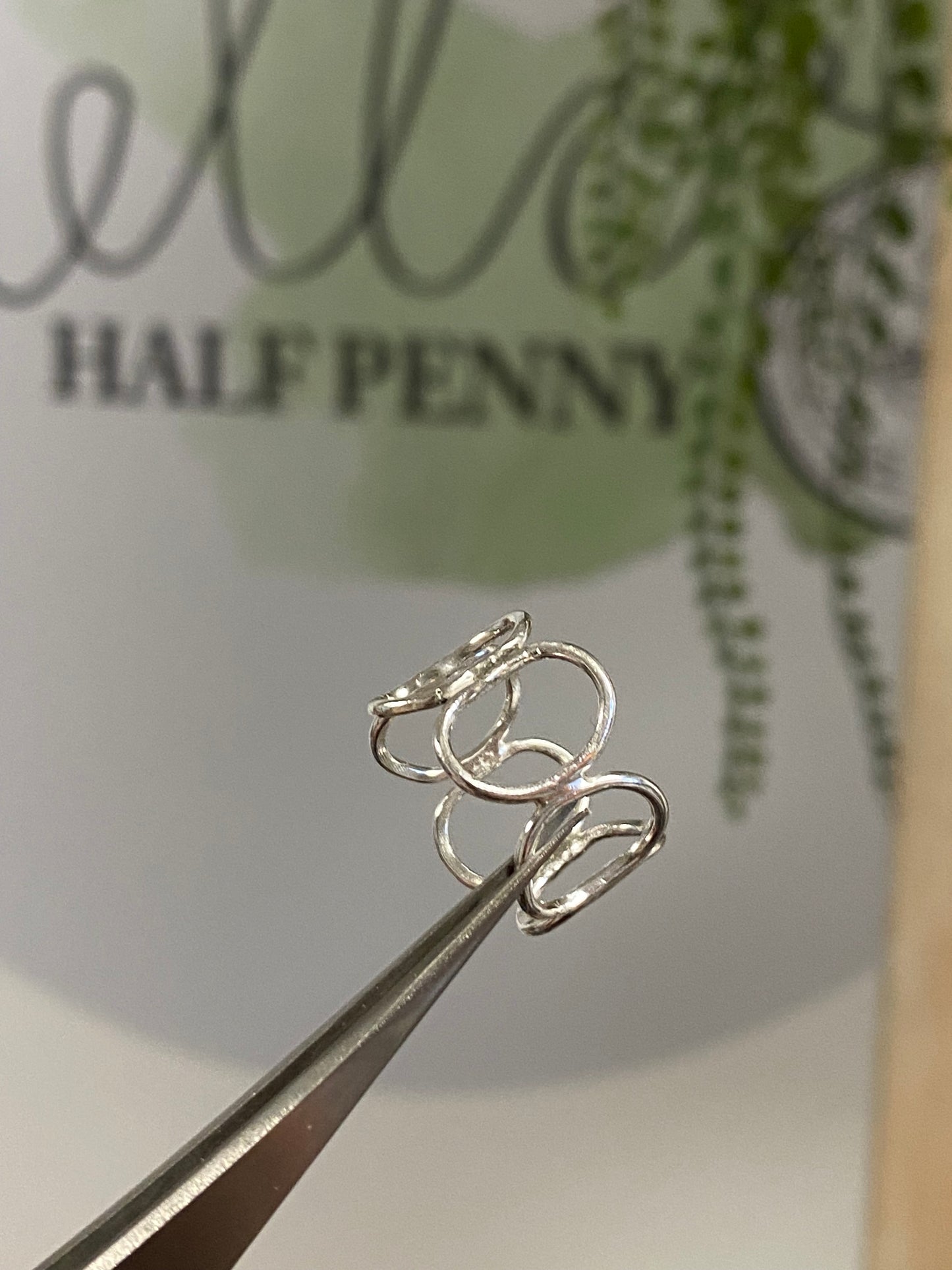 Intermediate silver jewellery making class - Wednesday 8th May  2024 10 - 5pm One Day Class