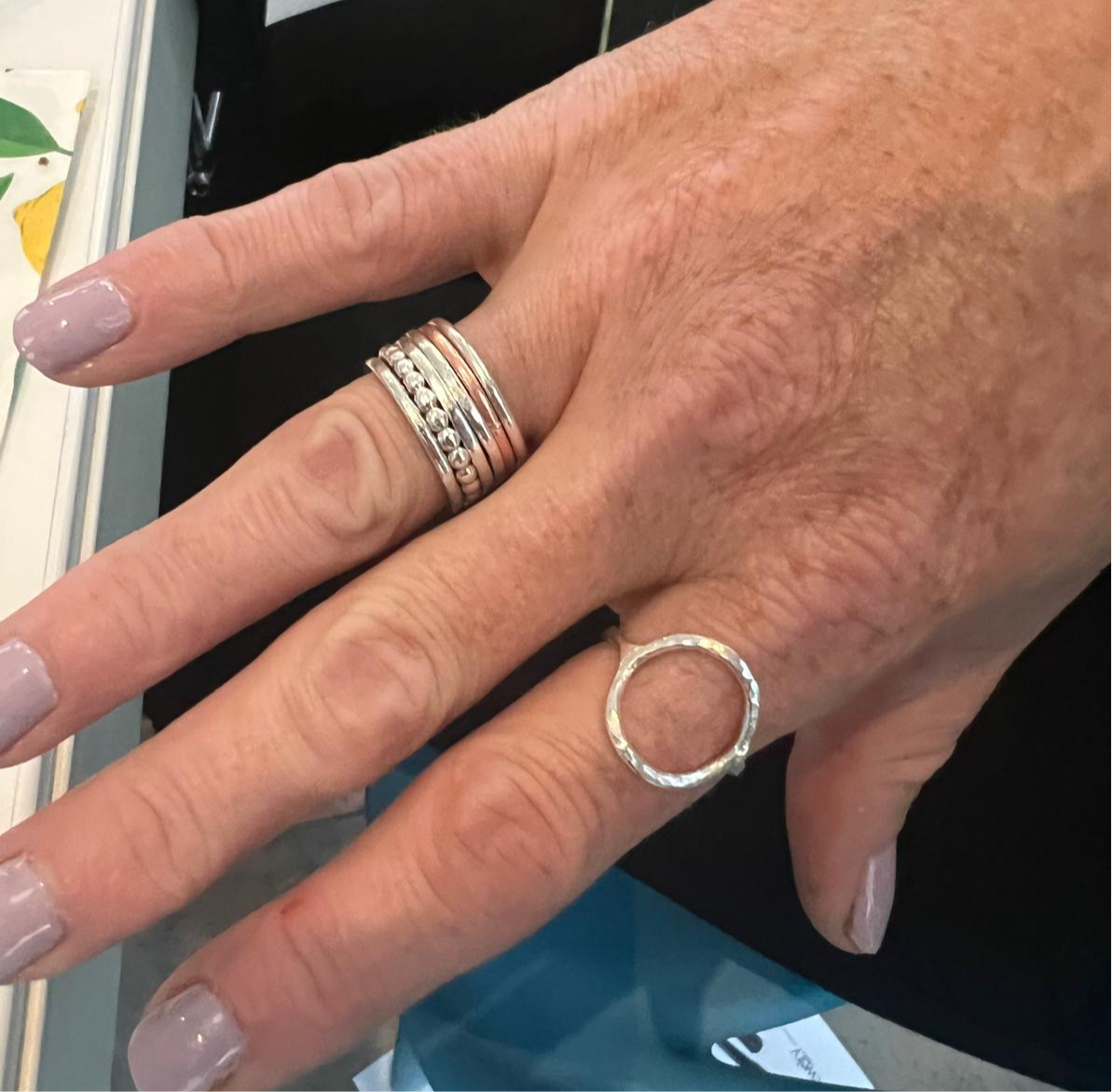 Statement Hoop Ring Workshop - Friday 17th Apr 2026 11am-2pm