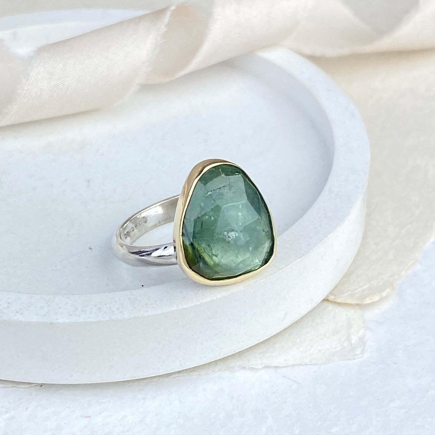 Green-tourmaline-ring