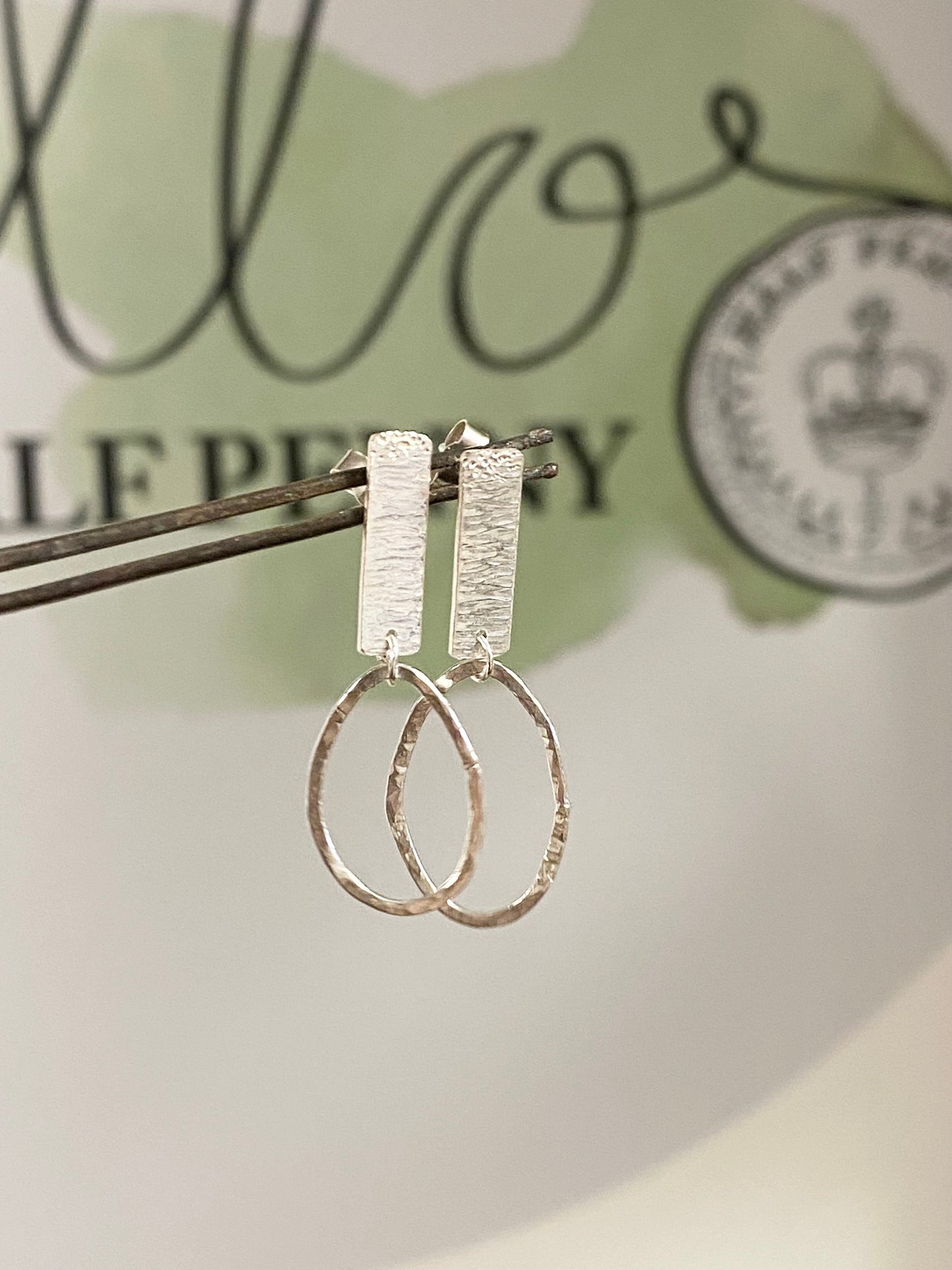 Decorative Sterling Silver Drop Earrings Monday 22nd April 2024 - 10 -1.30pm