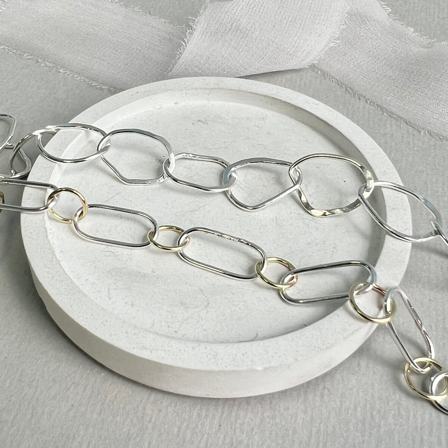 Handmade Chain Link Bracelet Workshop - Friday 16th January 2026 10am-2:30pm