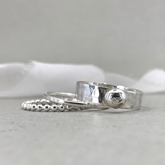 Pebble Stacking Rings Workshop - Sunday 8th February 2026 11am-2:30pm