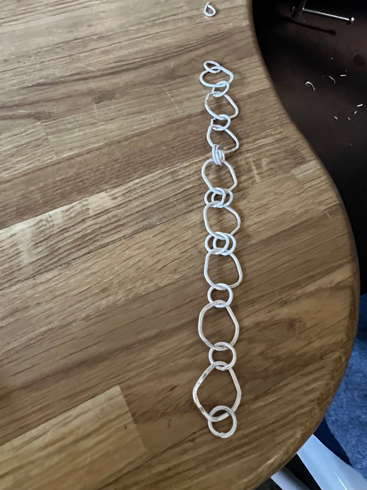 Handmade Chain Link Bracelet Workshop - Friday 16th January 2026 10am-2:30pm