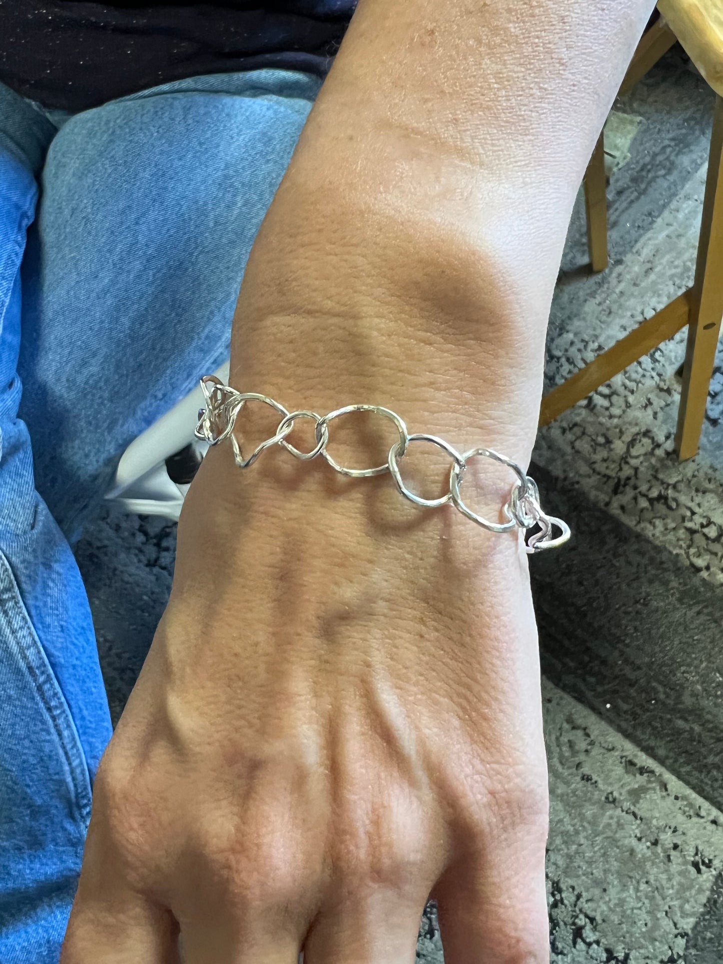 Handmade Chain Link Bracelet Workshop - Friday 16th January 2026 10am-2:30pm