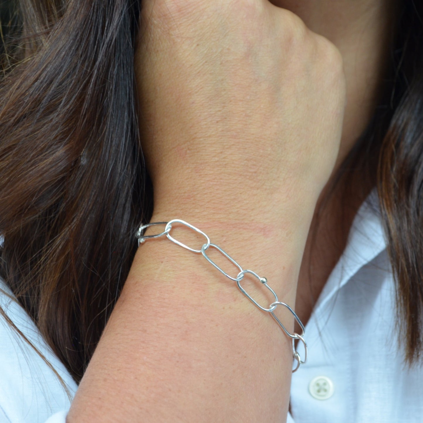 Zoe-sembi-jewellery-Silver-link-bracelet