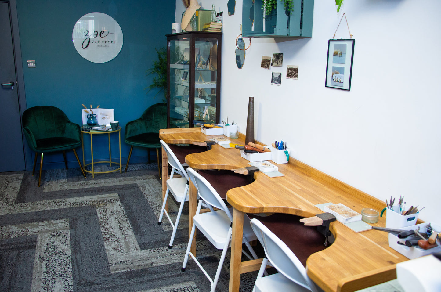 Silver Leaf Print Jewellery Set Workshop - Tuesday 3rd March 2026 10am-2pm