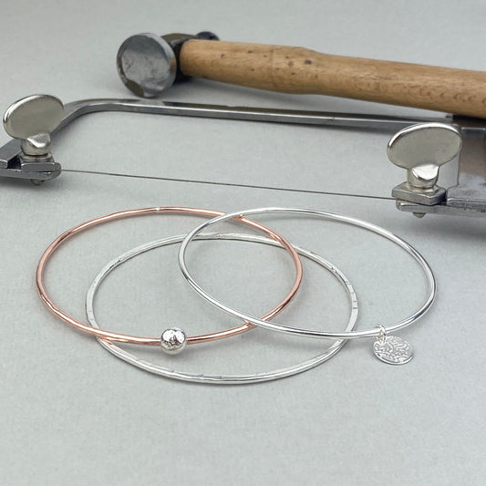 Stacking Bangle Workshop - Saturday 24th January 2026 2pm-6:30pm