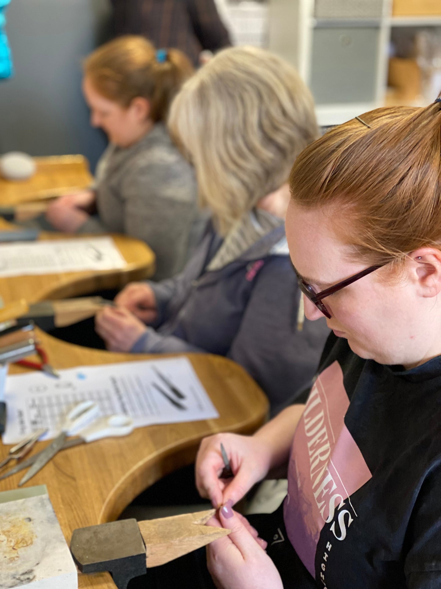 Silver Leaf Print Jewellery Set Workshop - Tuesday 3rd March 2026 10am-2pm