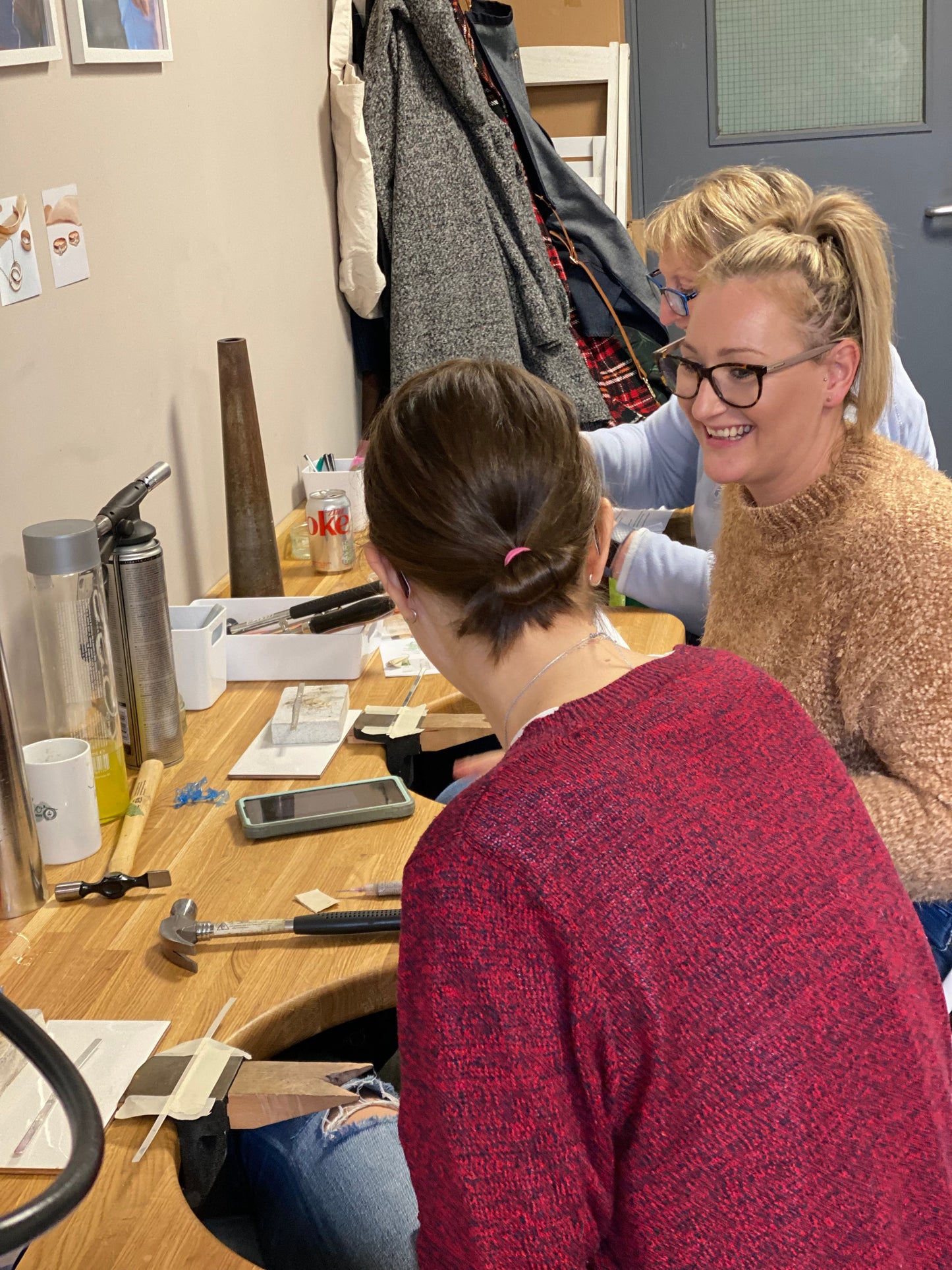 Silver Leaf Print Jewellery Set Workshop - Tuesday 3rd March 2026 10am-2pm