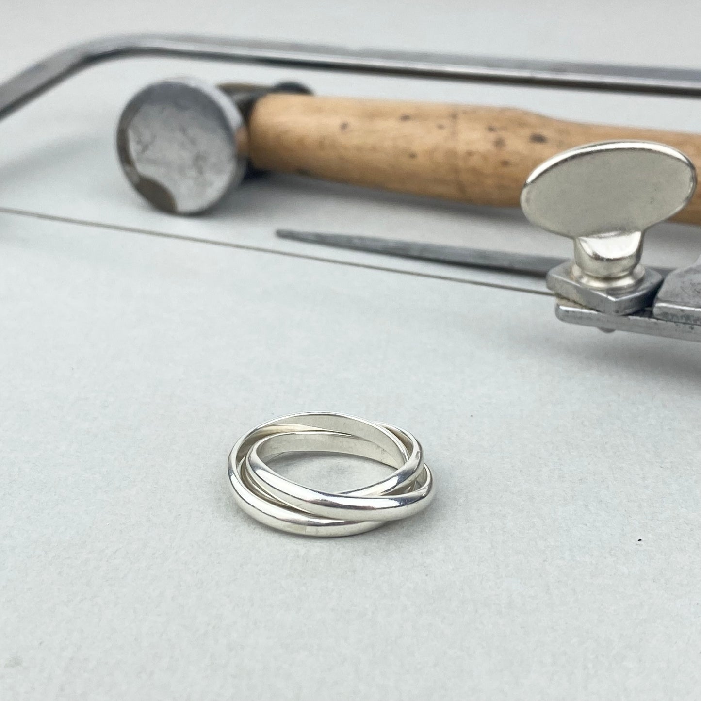 Sterling Silver Russian Fidget Ring Workshop - Sunday 21st September 2025 11am-2:30pm