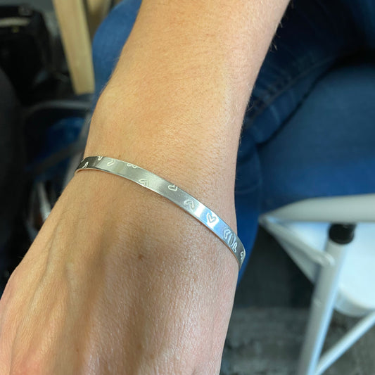 Personalised Hidden Message Bangle Workshop - Saturday 18th January 2025 10am-2pm