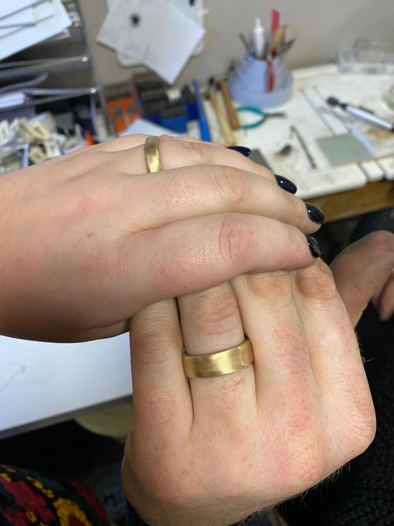 Secure the date for your Wedding Ring Making Experience