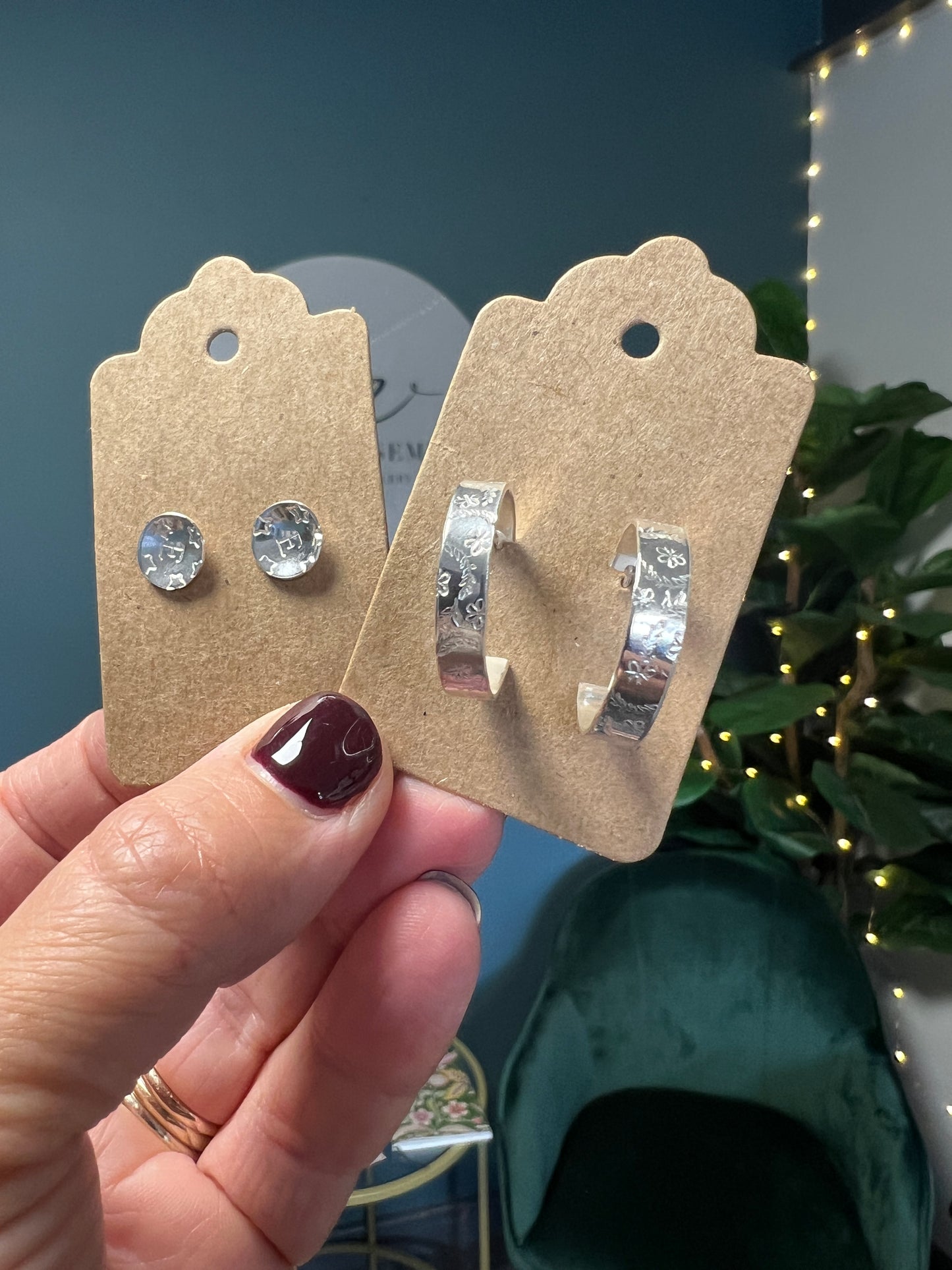 Hoop and Stud Earring Workshop - Monday 12th January 2026 11am-2pm