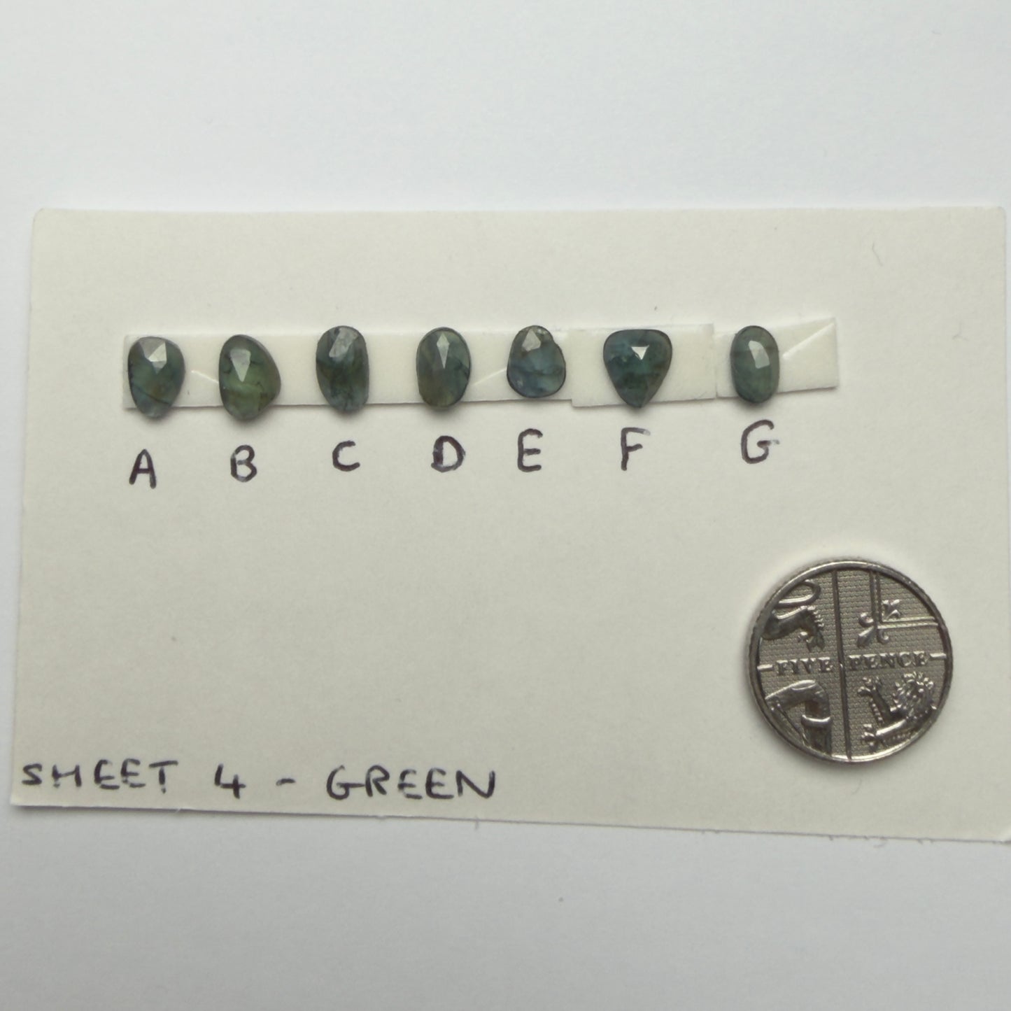 Bespoke Teal Sapphire Ring set in Gold or Silver