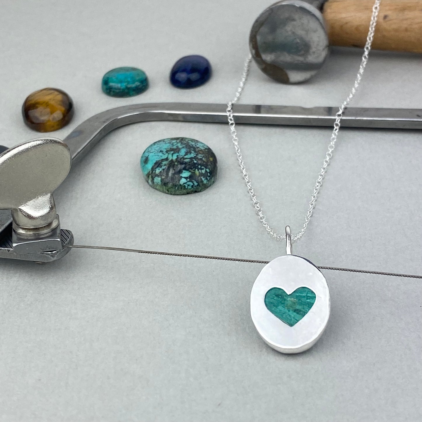 Intermediate silver jewellery making class - Wednesday 8th May  2024 10 - 5pm One Day Class