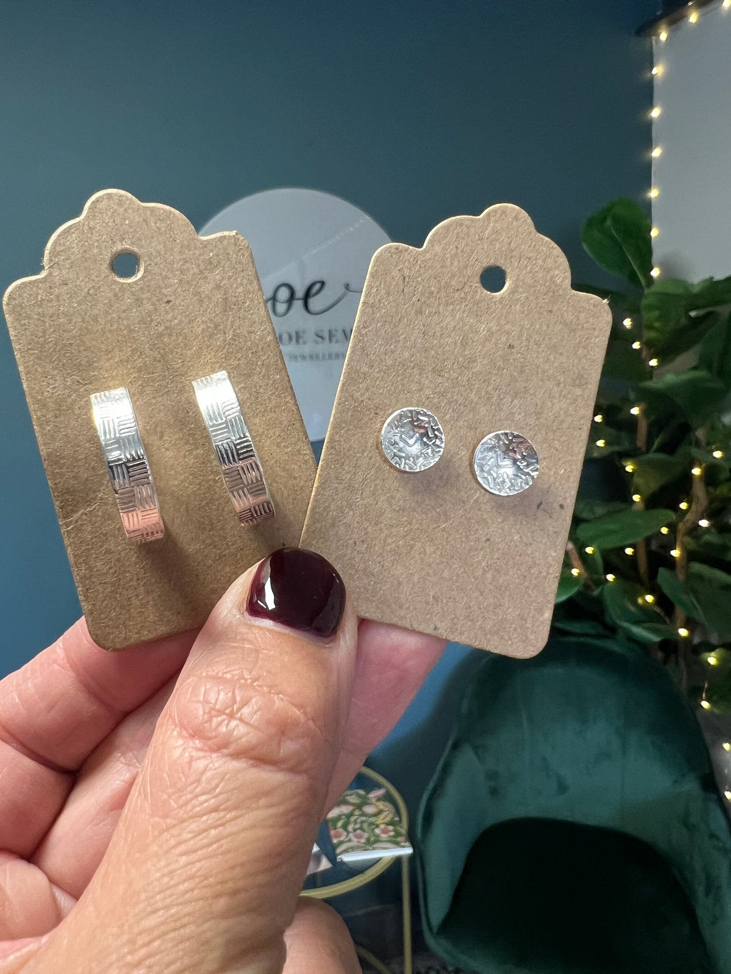 Hoop and Stud Earring Workshop - Monday 12th January 2026 11am-2pm