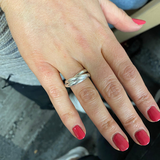 Sterling Silver Russian Ring Workshop - Friday 10th January 2025 10am-1:30pm