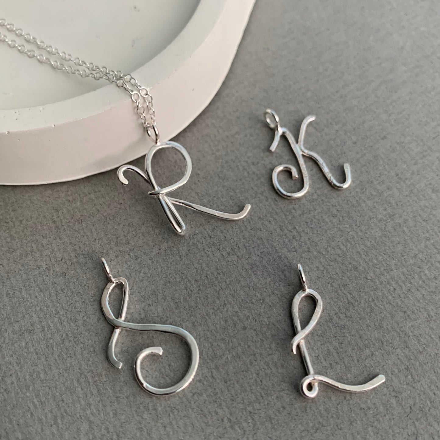 Sterling Silver Initial Pendant - Thursday 18th June 2026 5:30-8:30pm