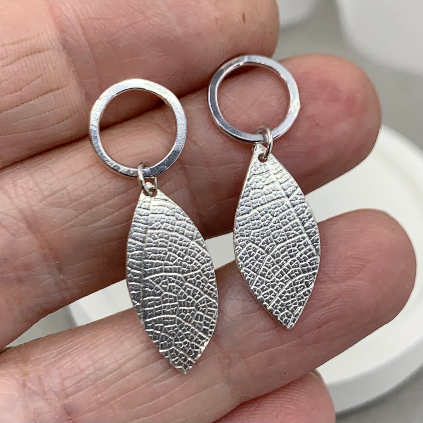 Silver Leaf Print Jewellery Set Workshop  - Tuesday 3rd March 2026 10am-2pm