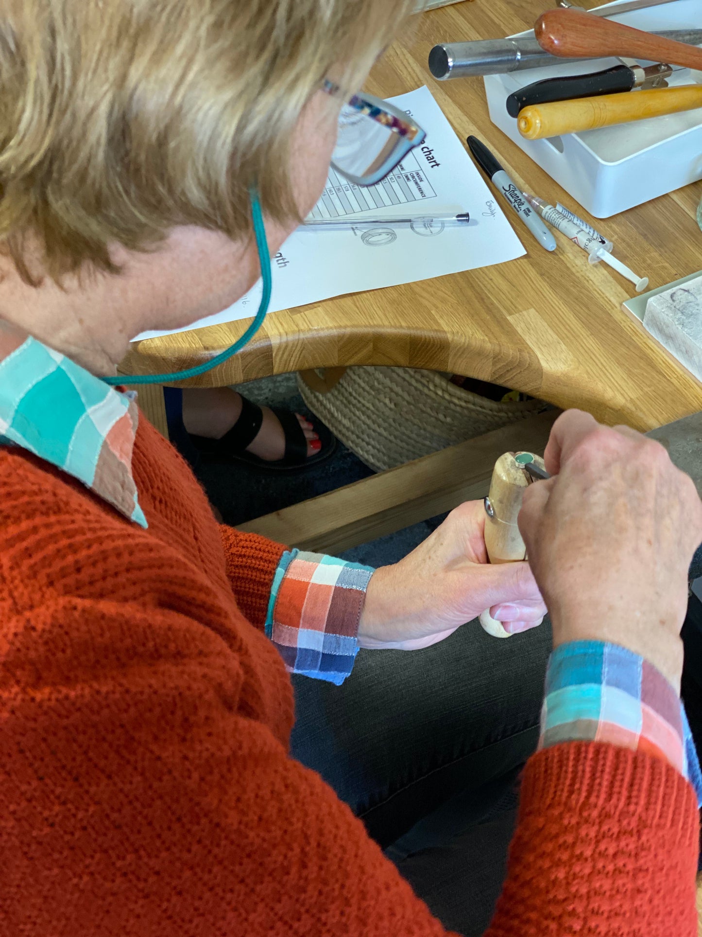 Bezel Set Stone Ring Workshop - Saturday 5th July 2025 10am-3pm