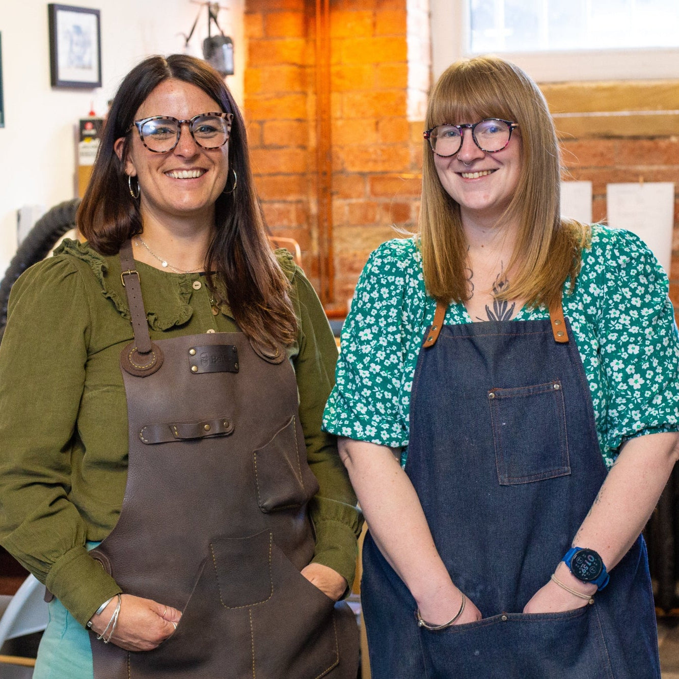 Zoe Sembi Jewellery and Lucy in Halifax studio 