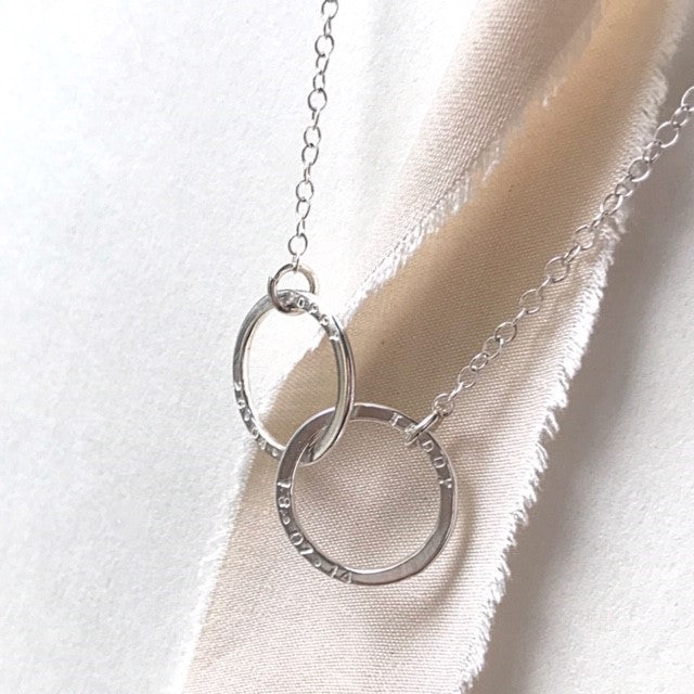 Personalised Full Circle Necklace By Posh Totty Designs |  notonthehighstreet.com