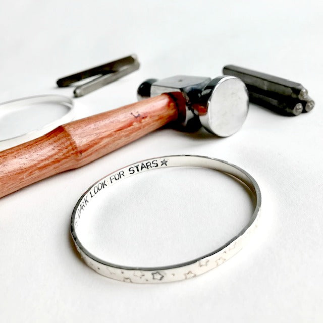 silver bangle jewellery making workshop