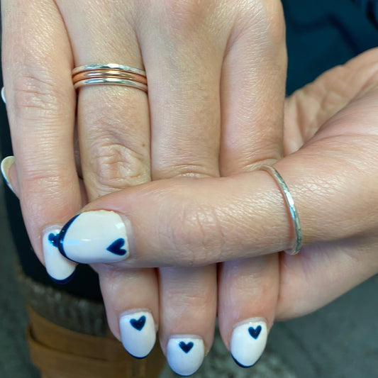 Silver Stacking Rings Workshop - Wednesday 2nd July 2025 6pm-9pm